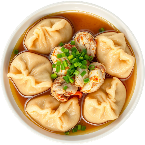 Crab and Pork Soup Dumplings dish
