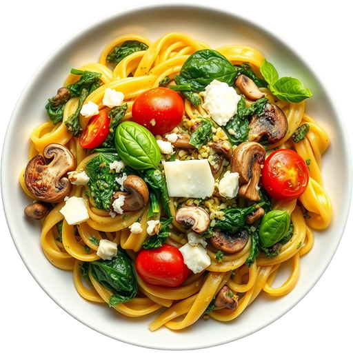 Pesto Cavatappi dish