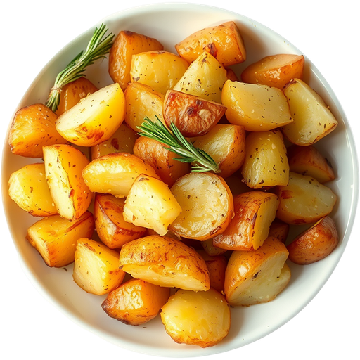Crispy Potatoes dish