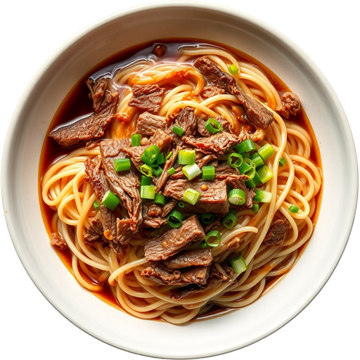 Shredded Beef Udon dish