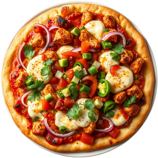 Cholo Pizza dish