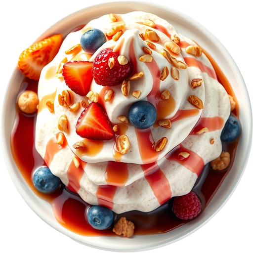 Cool King Frozen Yogurt dish