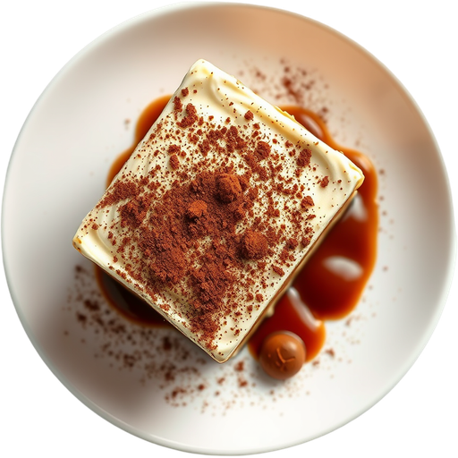 Tiramisu dish