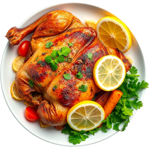 Half Chicken Plate dish