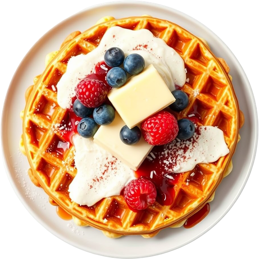 Belgian Waffle dish