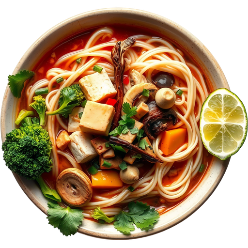 Veggie Pho dish