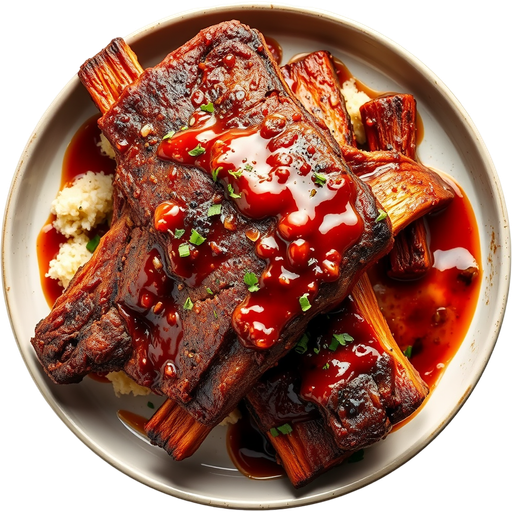 Texas Beef Ribs dish