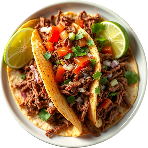 Shredded Beef Taco dish