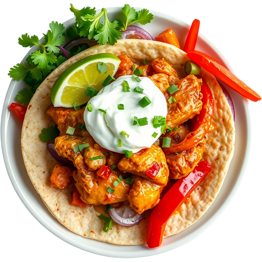 Chicken Fajitas dish
