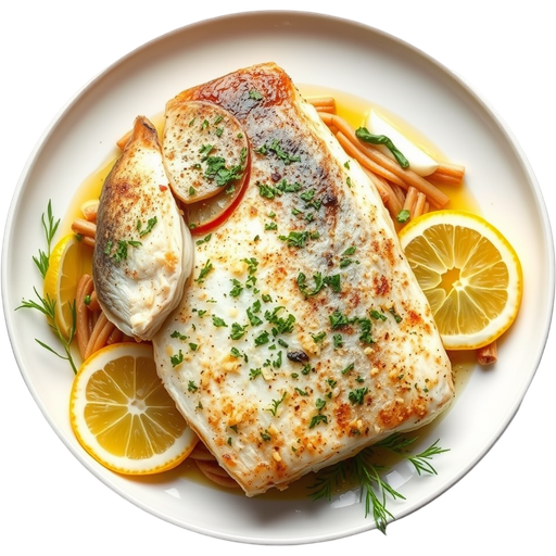 Chilean Sea Bass dish
