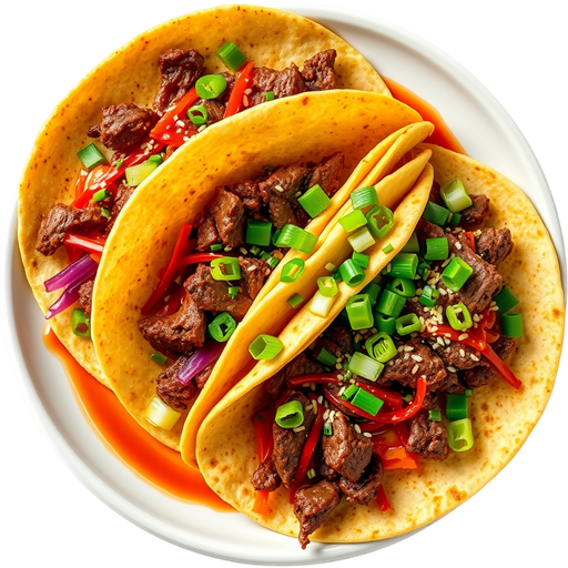 Korean Tacos dish