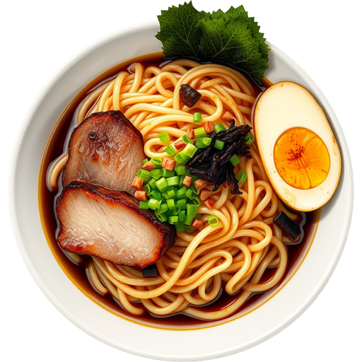 Chuka Soba with Shoyu Broth dish