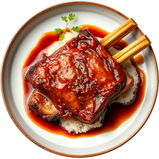 Short Rib Marinated dish