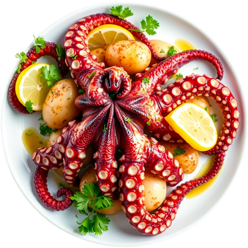 Wild Spanish Octopus Appetizer dish