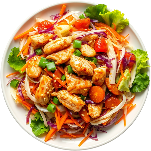 Chinese Chicken Salad dish