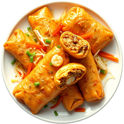Crispy Egg Rolls dish