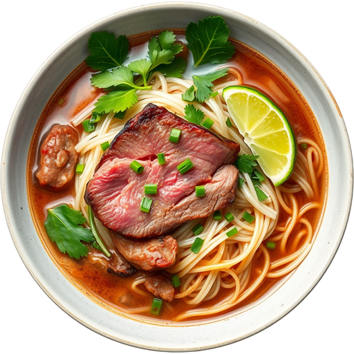 Pho Filet Mignon dish