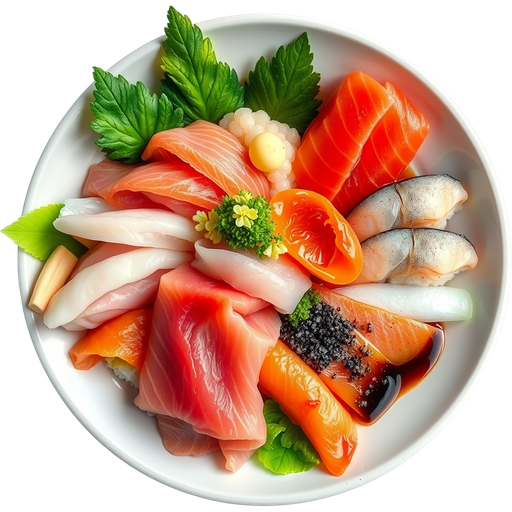 Sushi + Sashimi Omakase dish