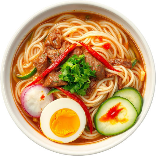 Korean Cold Noodle dish