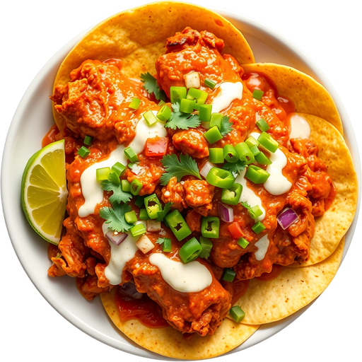 Chicken Tinga Taquitos dish