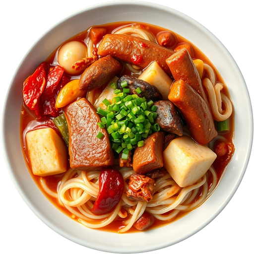 Budae Jjigae Jeongul dish