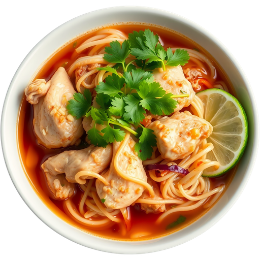 Chicken Pho dish