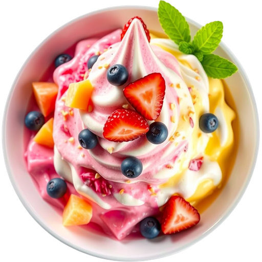 Vegan Froyo dish