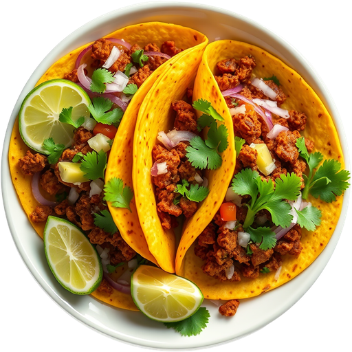 Soy Chorizo Tacos dish