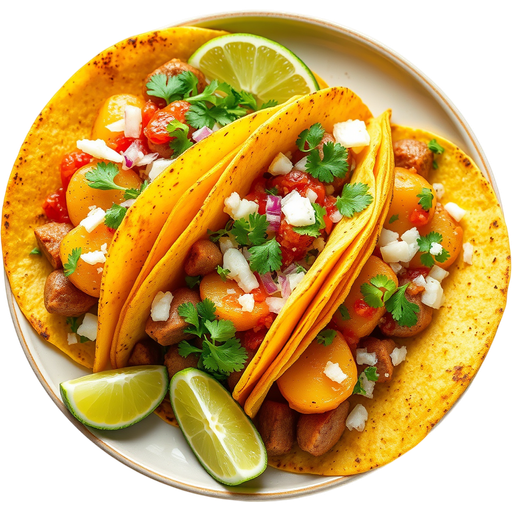 Potato Tacos dish