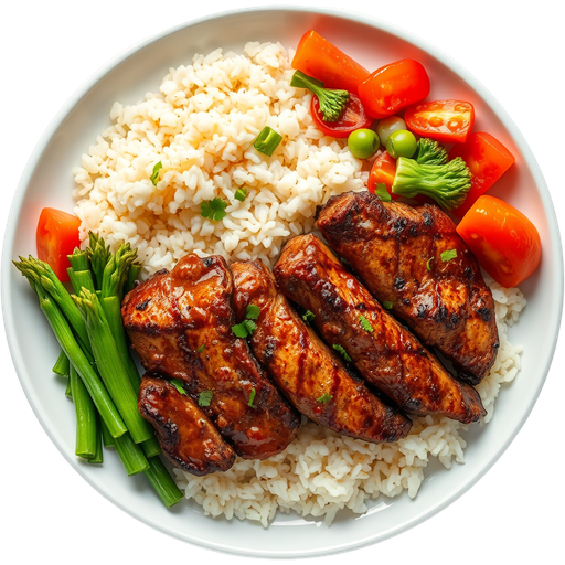 Chicken & Beef Plate dish