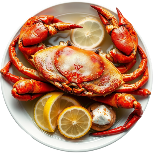 Steamed Crab dish