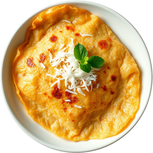 Thai Crispy Crepe dish