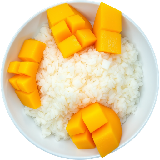 Mango and Sticky Rice dish