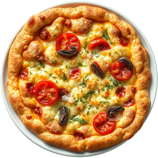 Sfincione Focaccia dish