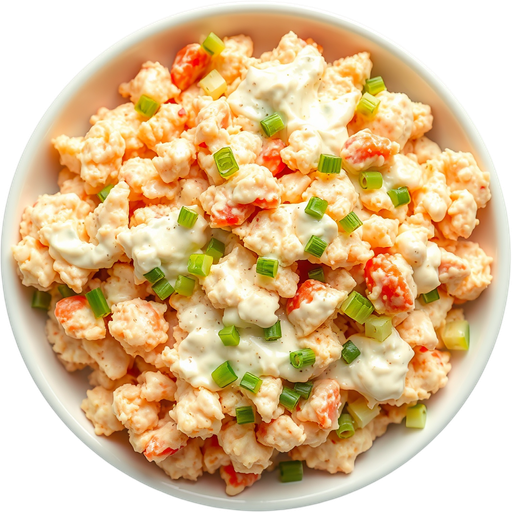 Crabmeat Mixed with Mayo dish