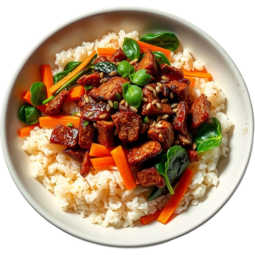 Bulgogi Rice Bowl dish