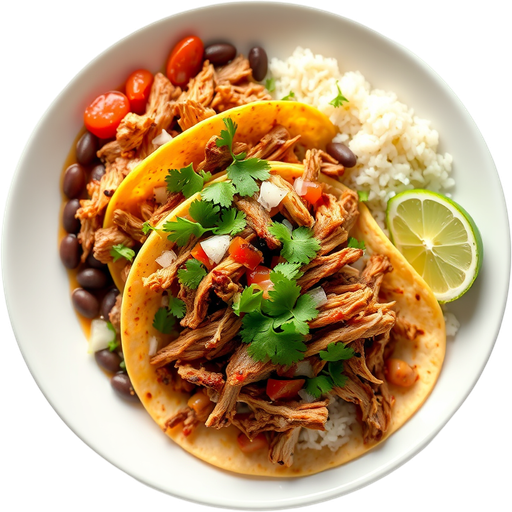 Carnitas Taco Plate dish