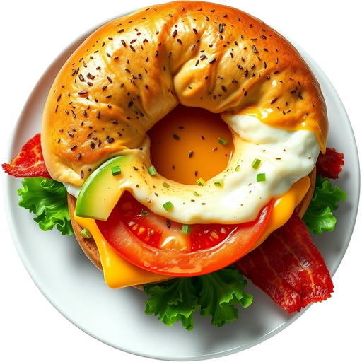 Bagel Breakfast Sandwich dish