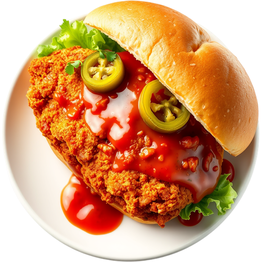 Spicy Fried Chicken Sandwich dish
