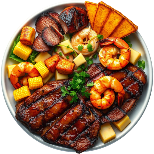 Campfire Feast for Two dish