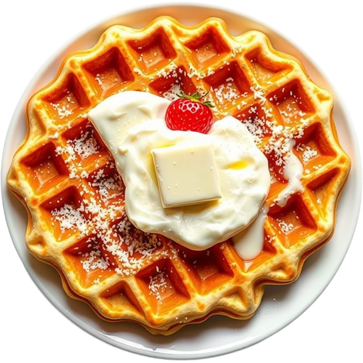 Belgium Waffles dish