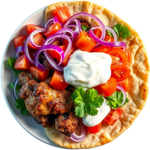 Gyros Plate dish