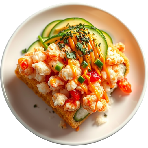 Popcorn Lobster Roll dish