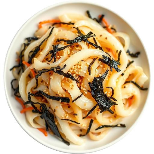 Daikon Nori Nori Salad dish