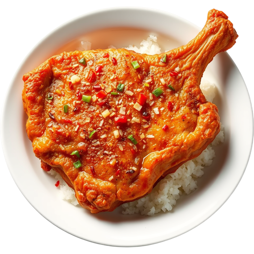 Deep Fried Pork Chop with Spicy Salt dish