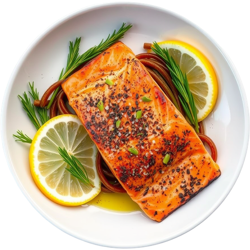 Seared Salmon dish