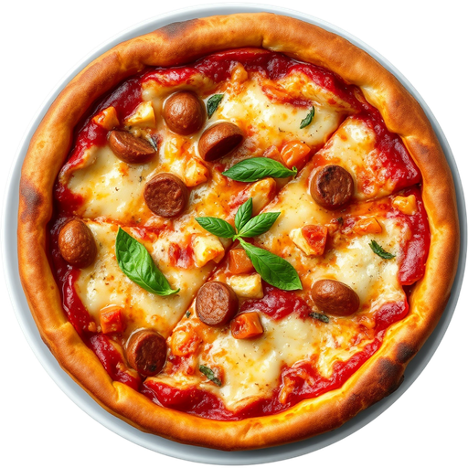 Deep Dish Chicago Style Pizza dish
