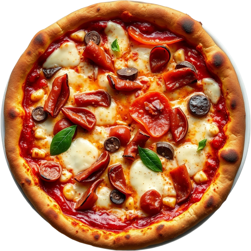 Carnivore Pizza dish