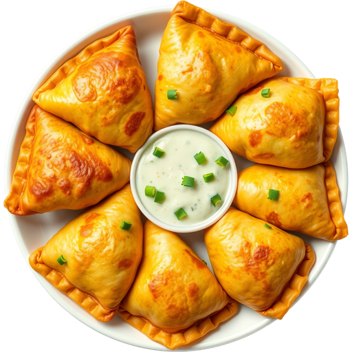 Vegetarian Samosas dish