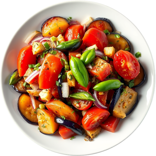 Eggplant Salad dish